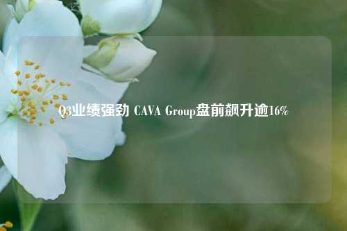 Q3业绩强劲 CAVA Group盘前飙升逾16%